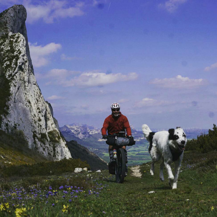 Bikepacking and Bike Touring with a dog