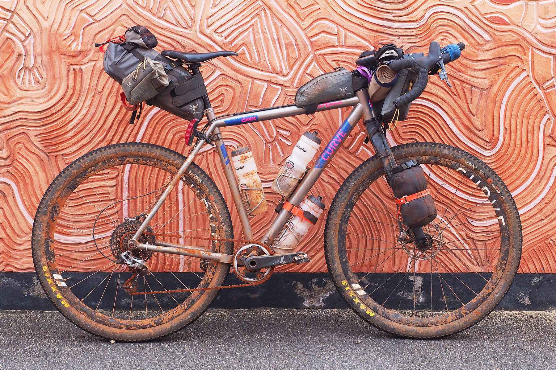 Jesse Carlsson's Race to the Rock Curve GMX Bikepacking Rig, Video