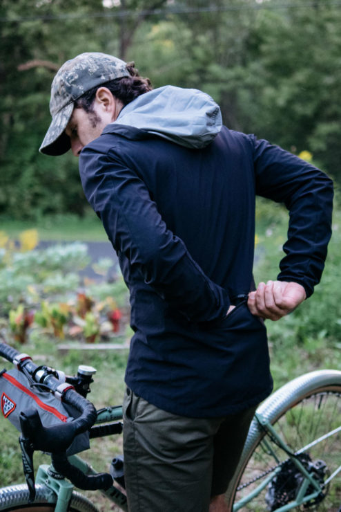 Search and State PJ-1, expedition bikepacking jacket