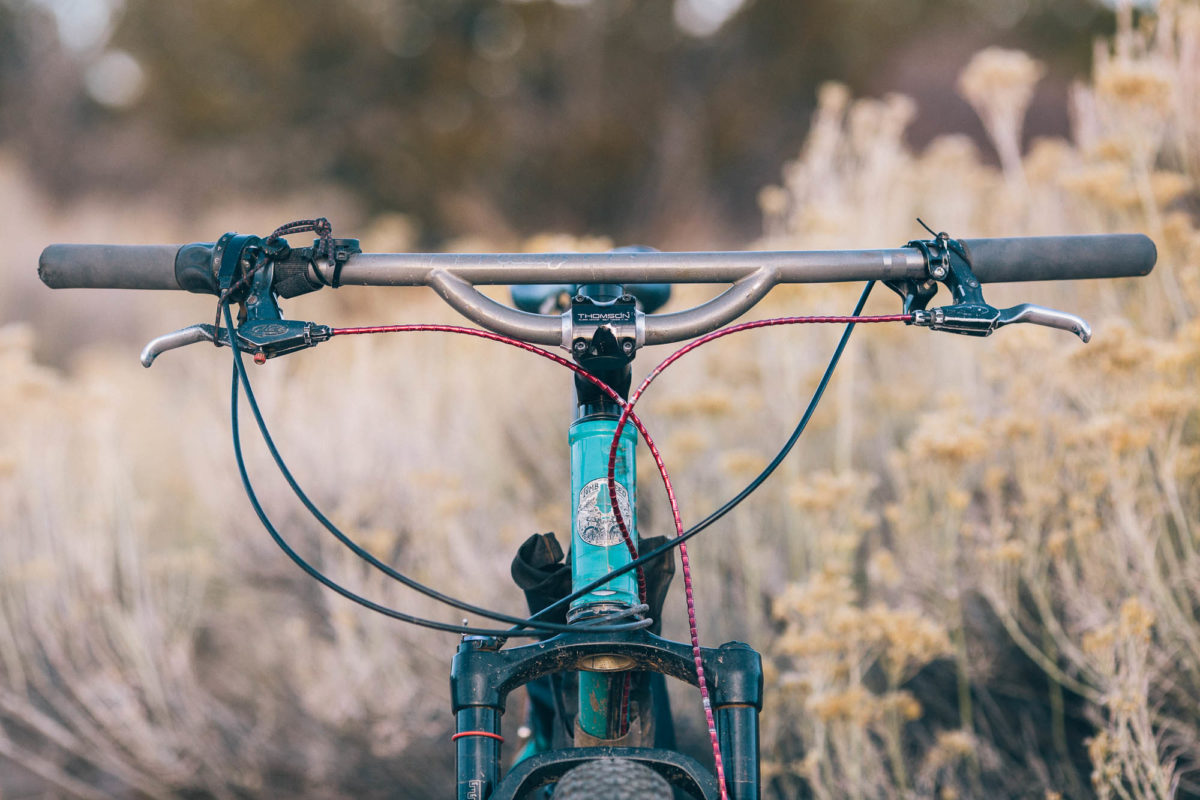 drop bar handlebars with brake levers