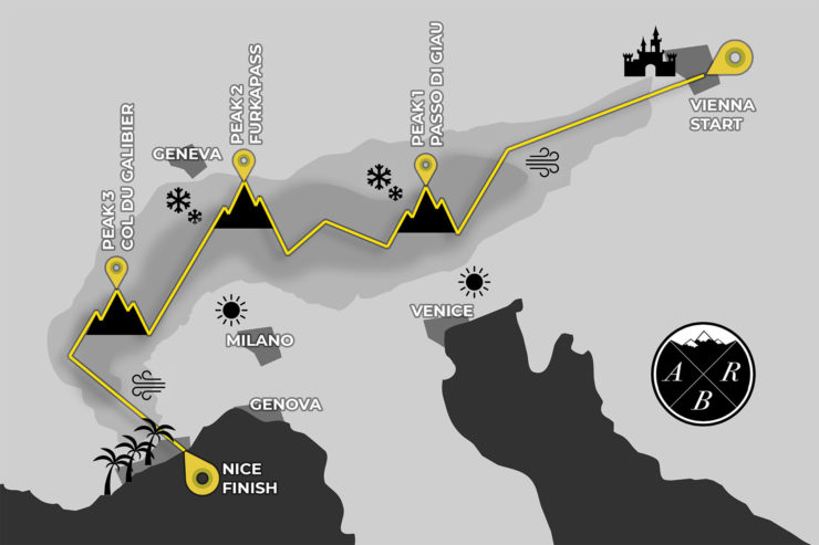 three peaks bike race