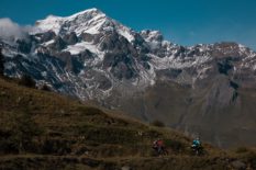 Tour des Combins, Alps bikepacking route