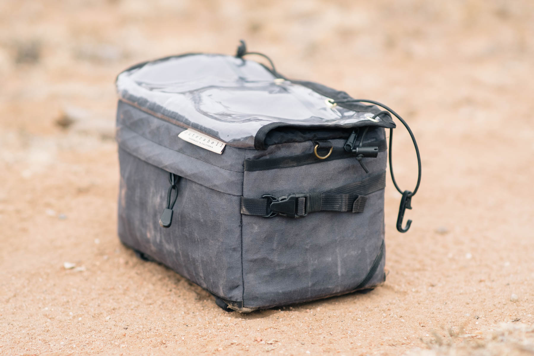 Outer Shell 137 Basket Bag Review - Bikepacking.com