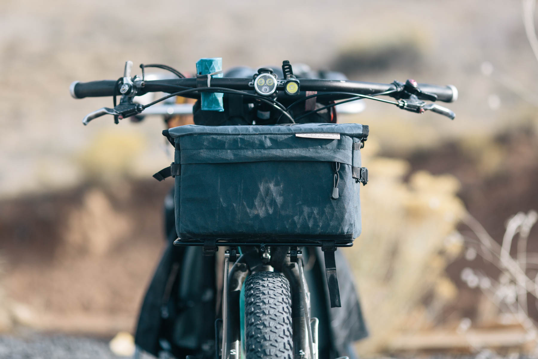 Outer Shell 137 Basket Bag Review - Bikepacking.com