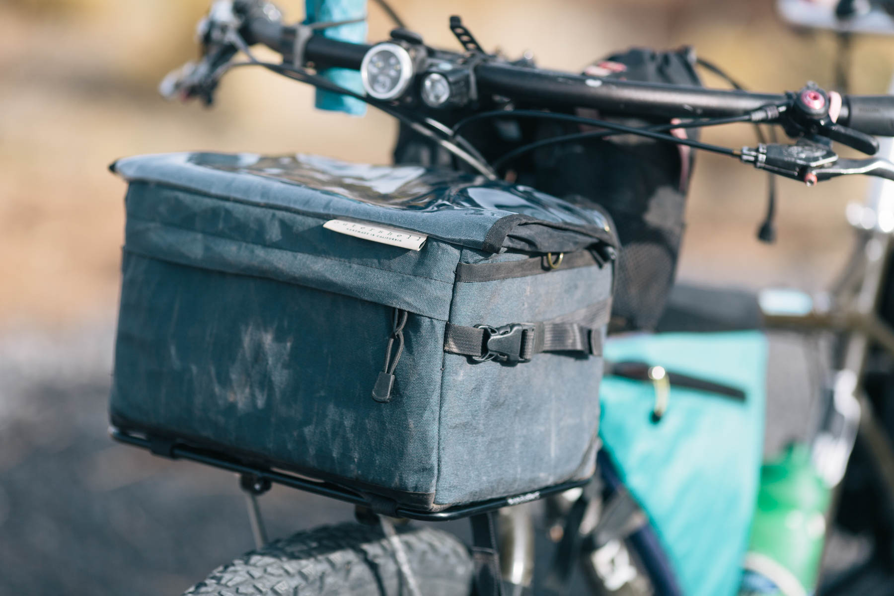 Outer Shell 137 Basket Bag Review - Bikepacking.com