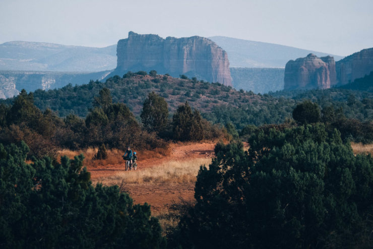 Red Rock and a Dusty Child: Family Bikepacking in Sedona