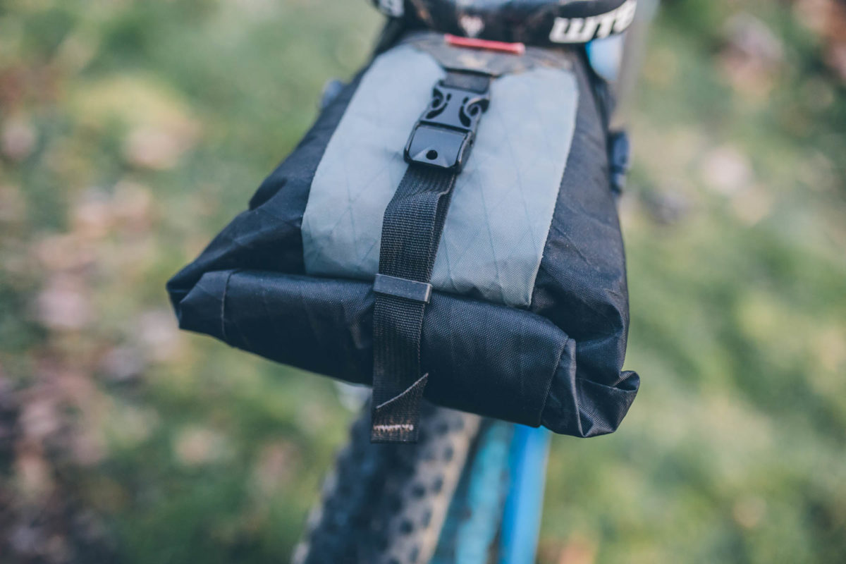 Rockgeist Gondola Review, Dropper Post Saddlebag - BIKEPACKING.com