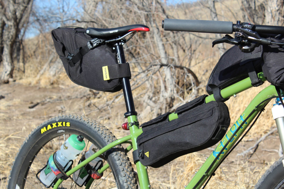 Topeak Bikepacking Bags Review, Midloader Frame Bag