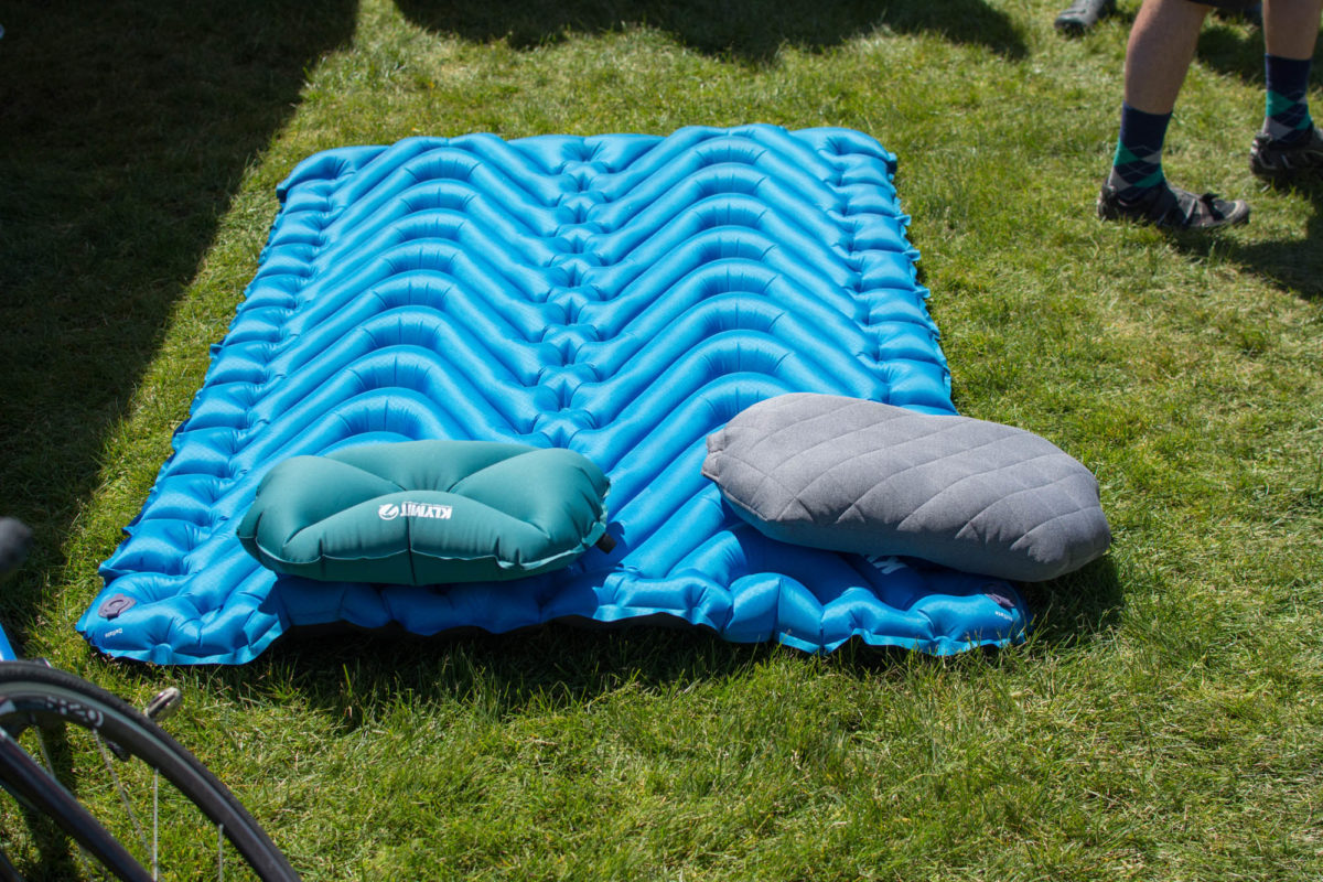Klymit 2 person sleeping pad, Sea Otter Classic 2018