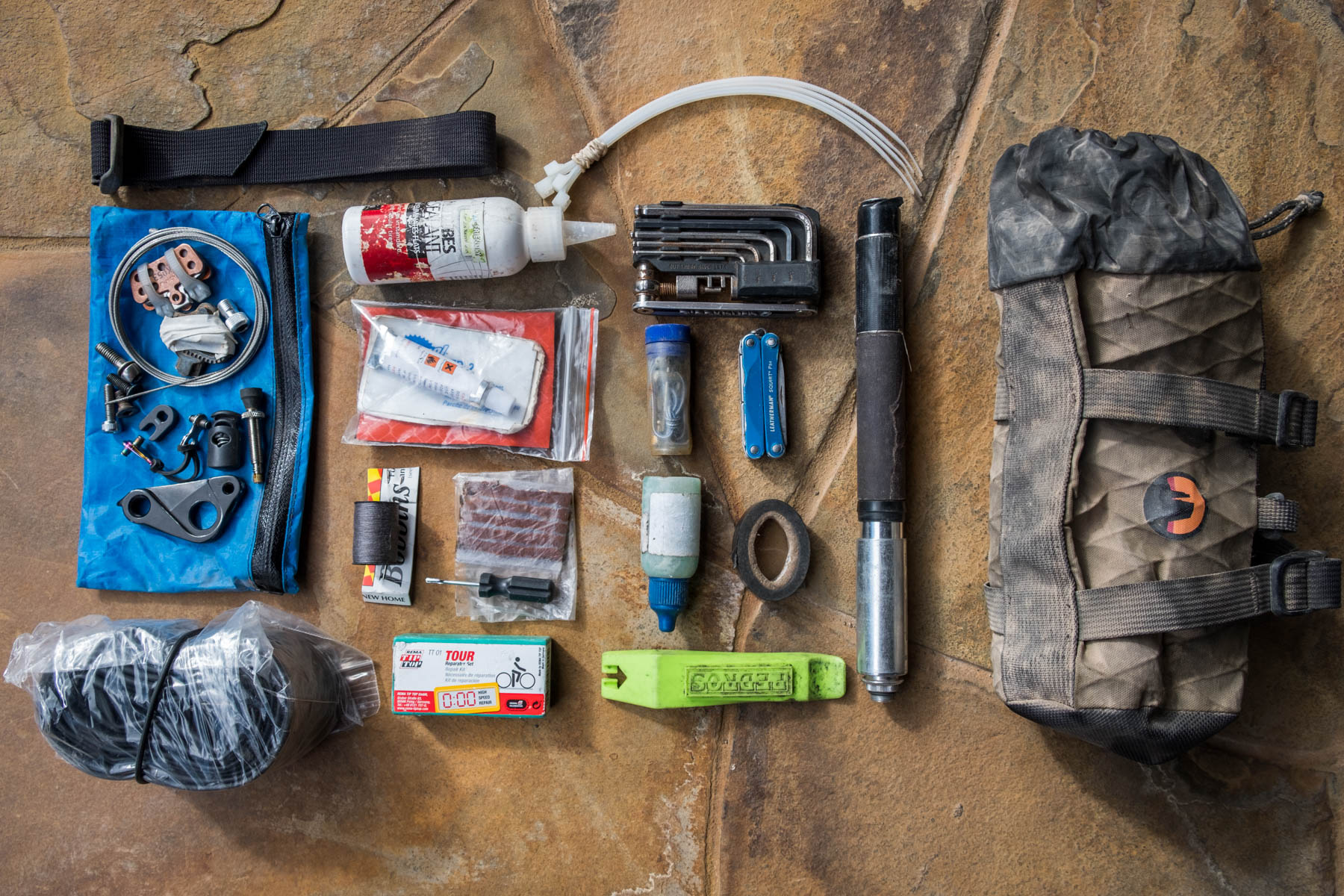 Bikepacking Repair Kit & Tools: Essential and Auxiliary