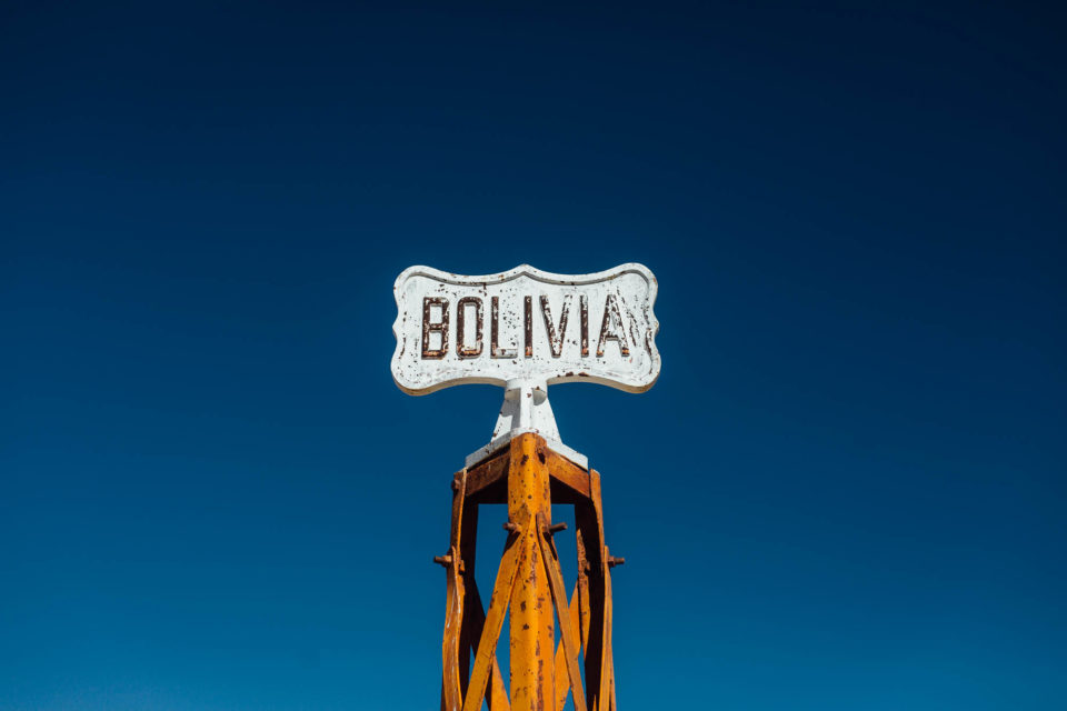 Bolivia Sign