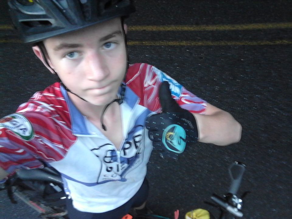 Joe Urbanowicz, bikepacking TNGA, Age 15