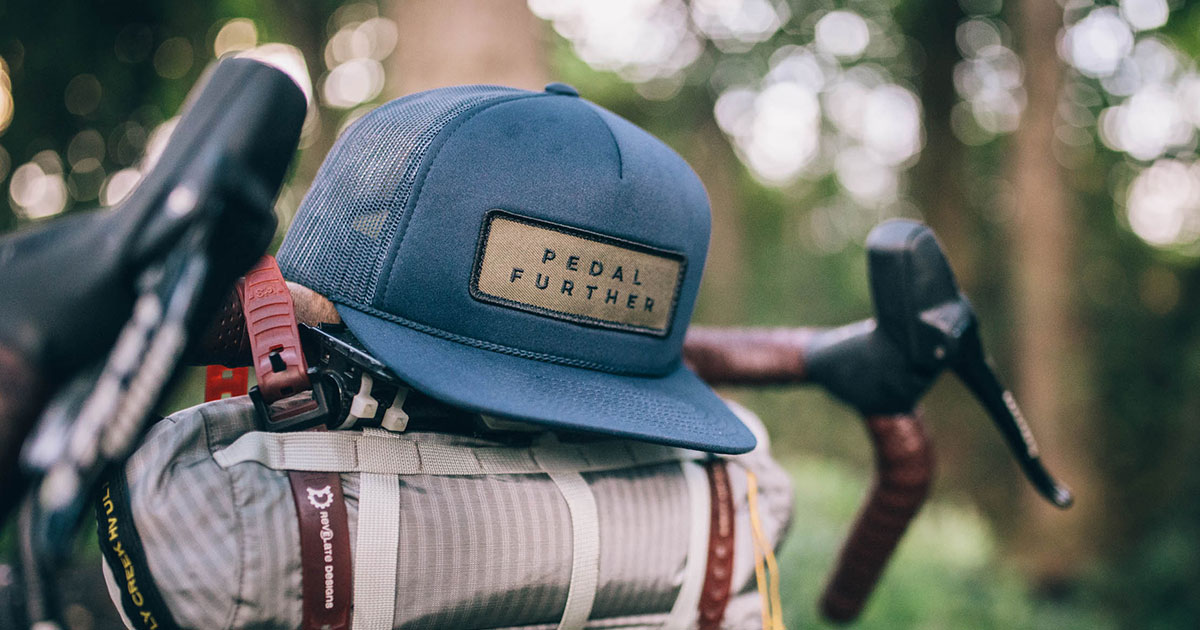 PEDAL FURTHER Camp Hats Are Here! 