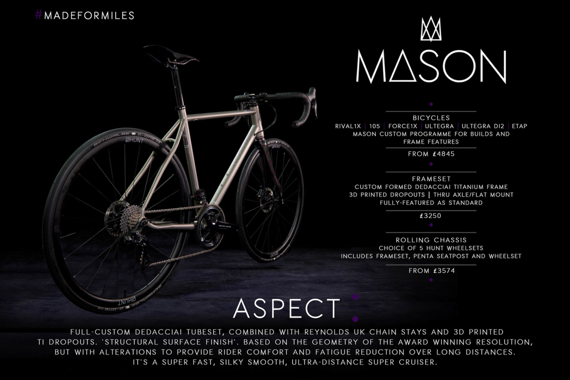 Mason Cycles Aspect