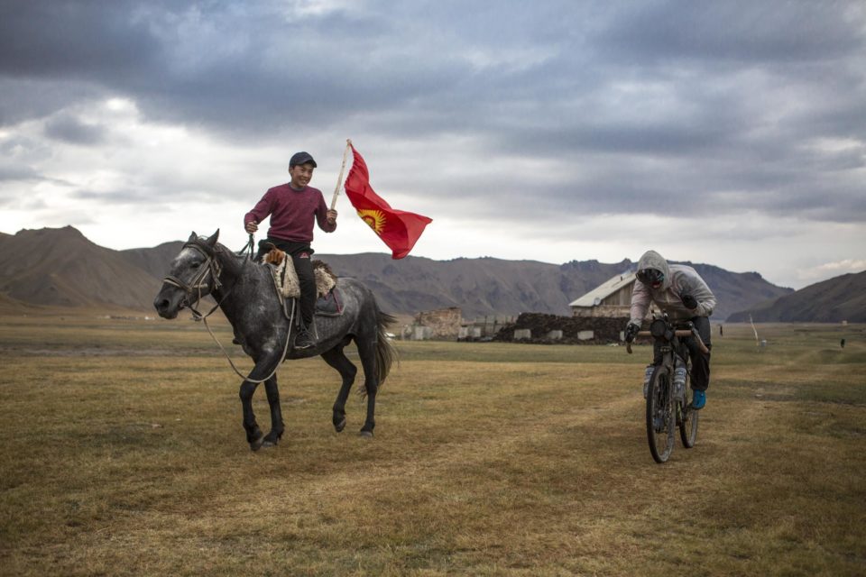 Jay Petervary on the Silk Road Mountain Race