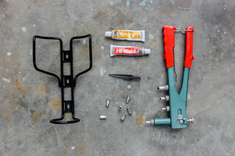 Rivnut Bottle Cage Mounts, Installation and Test