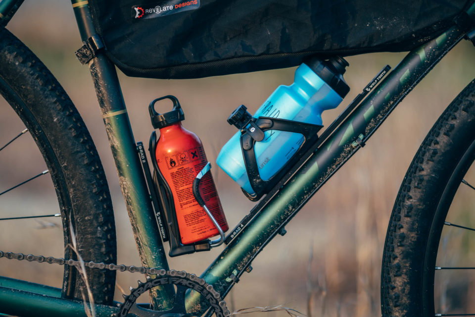 Oversized Bottle Cages for Bike Touring
