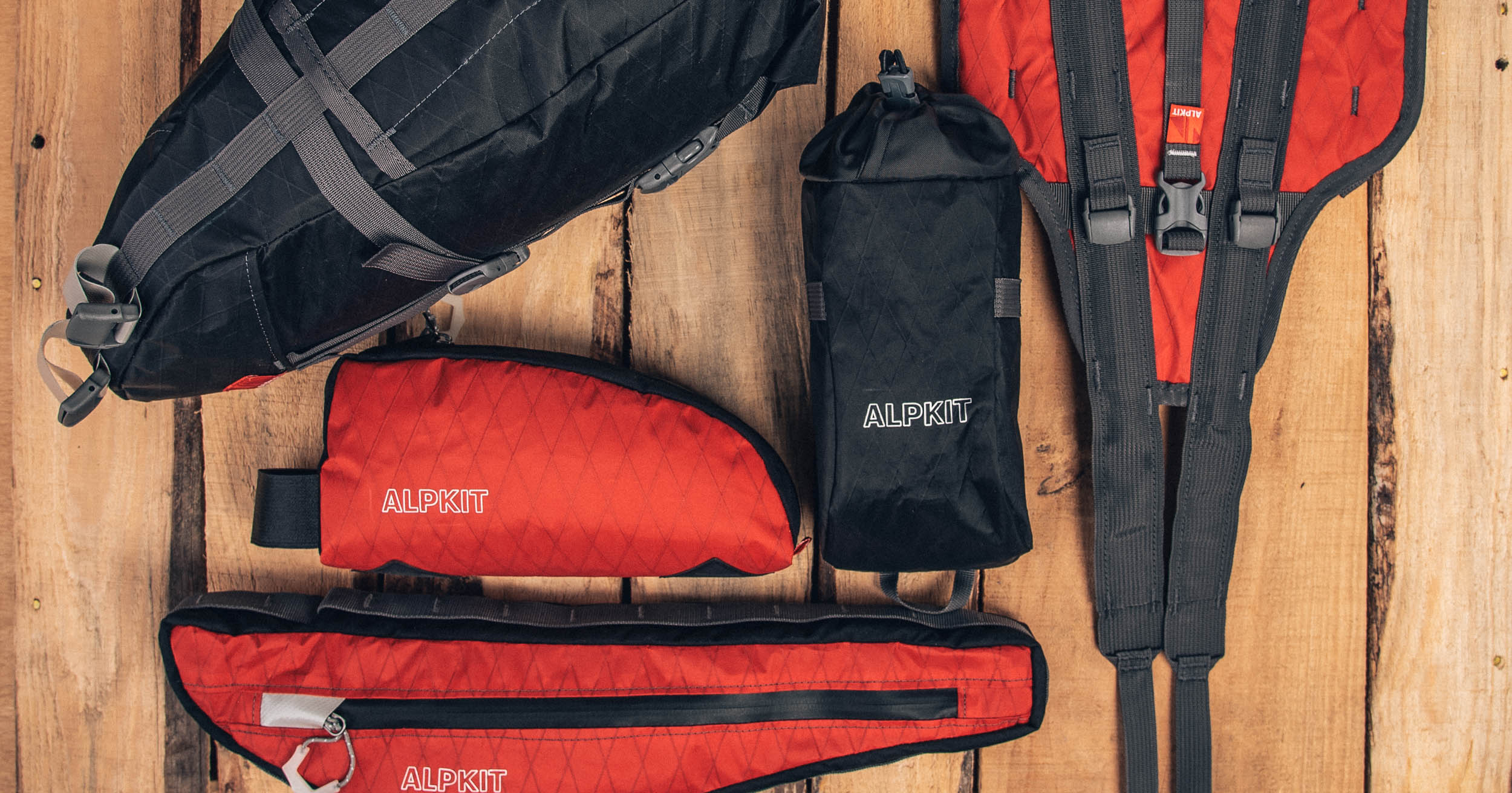 Collective Reward #023: Alpkit Frame Bag Bundle - BIKEPACKING.com