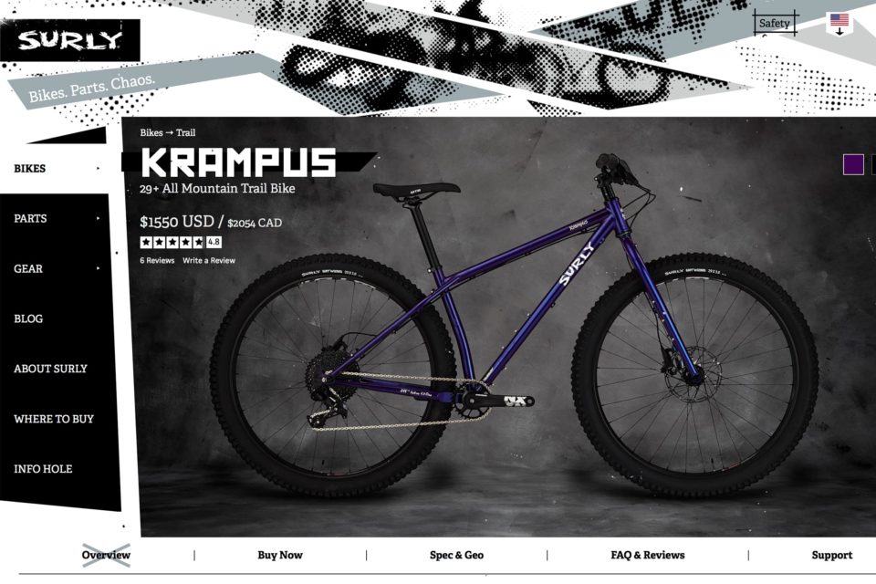 Surly Gets a New Website (and a Cargo E-Bike)
