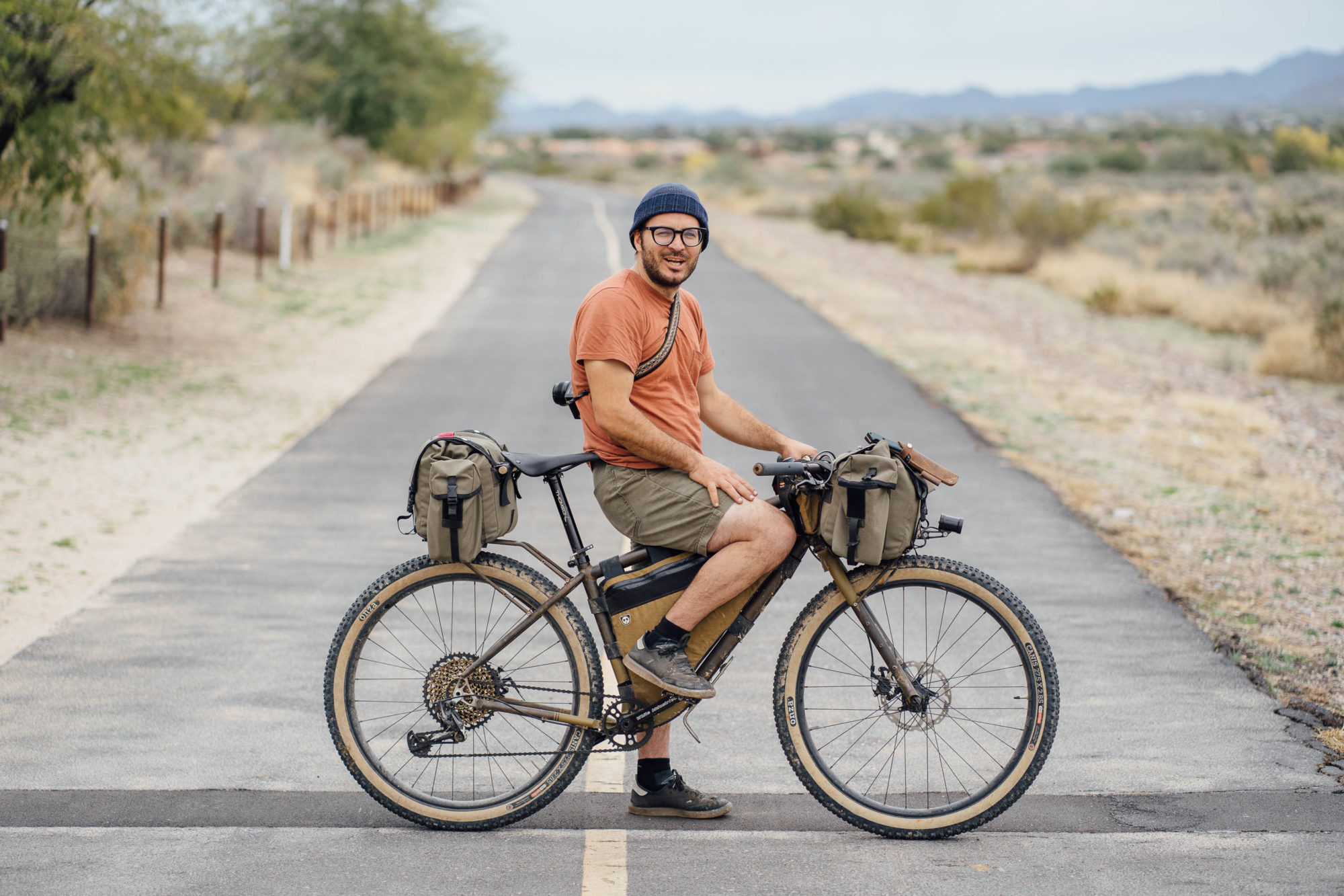 Hubert d'Autrement Madrean Cycles Bikepacking bike