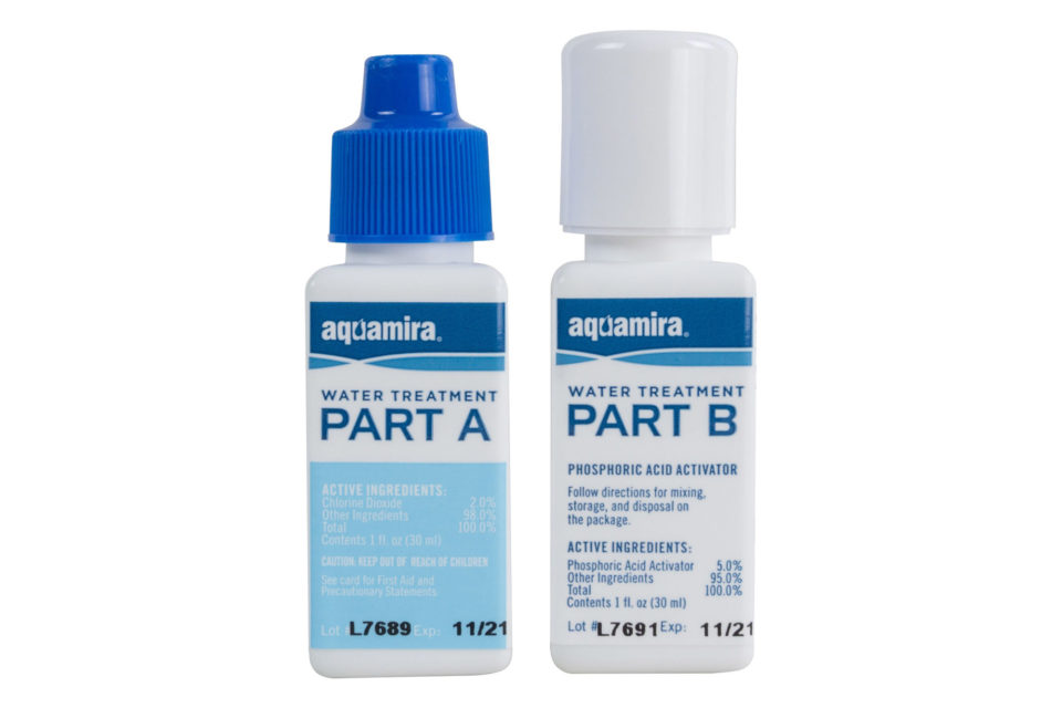 Aquamira water treatment