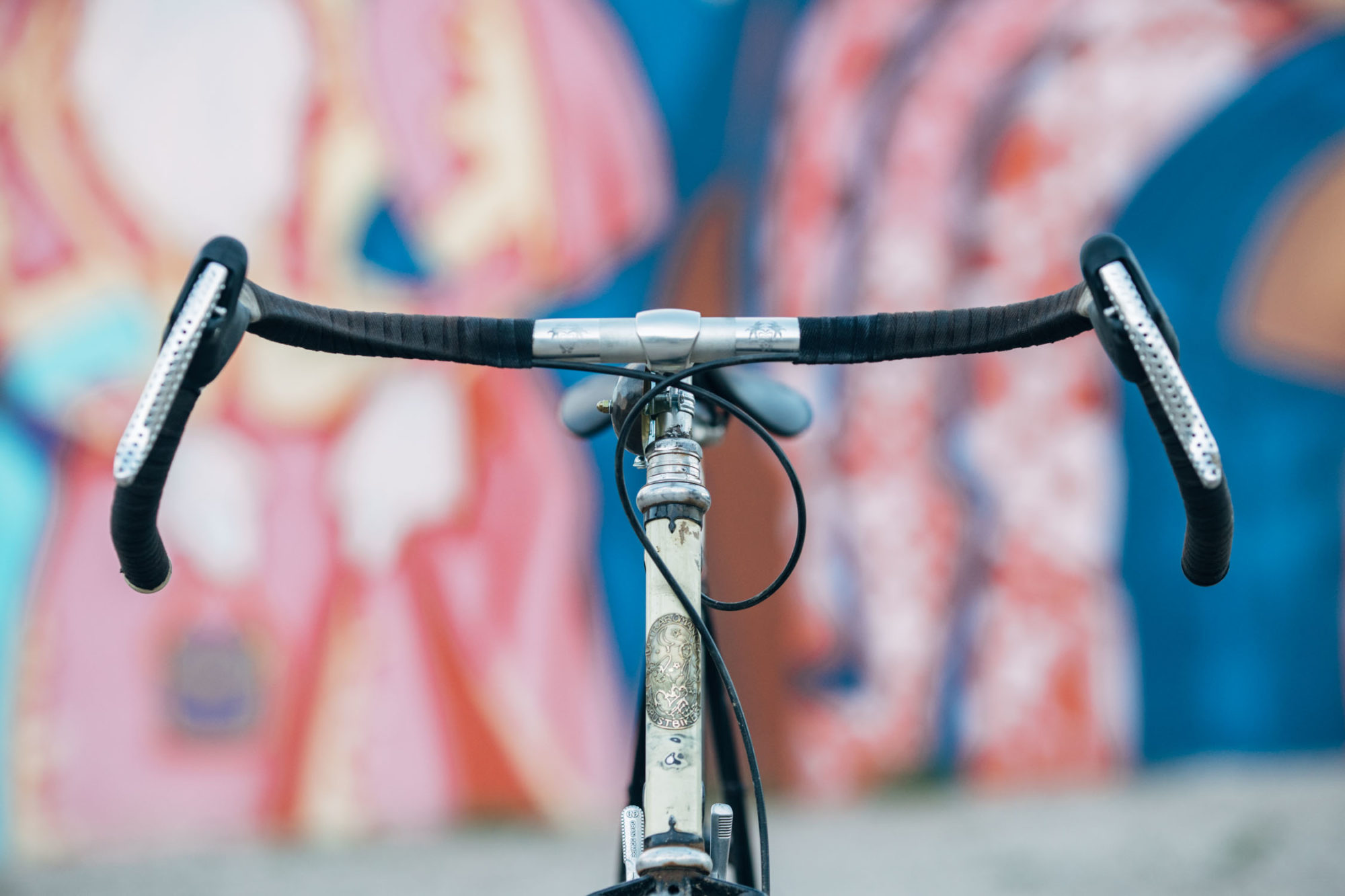 flared bars on road bike