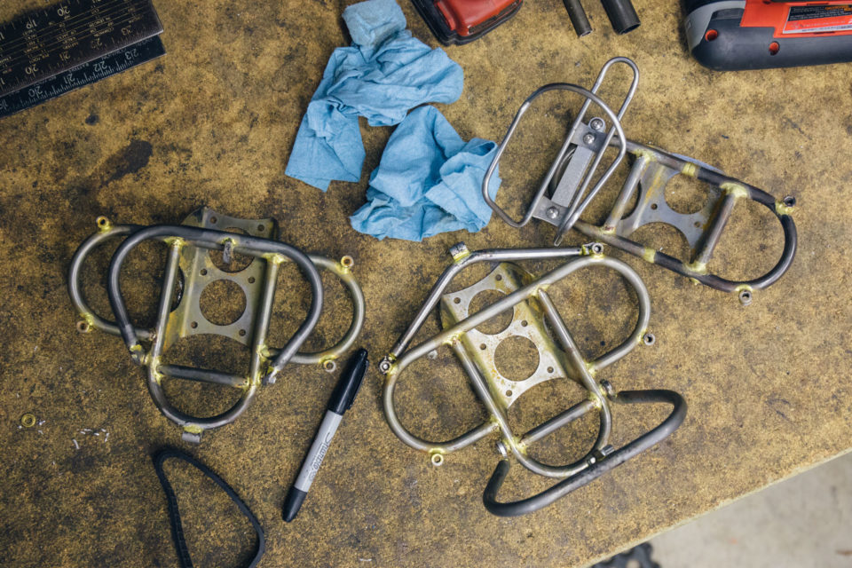 Hunter Cycles Cow Catcher Stem Rack, Paul Boxcar Rack