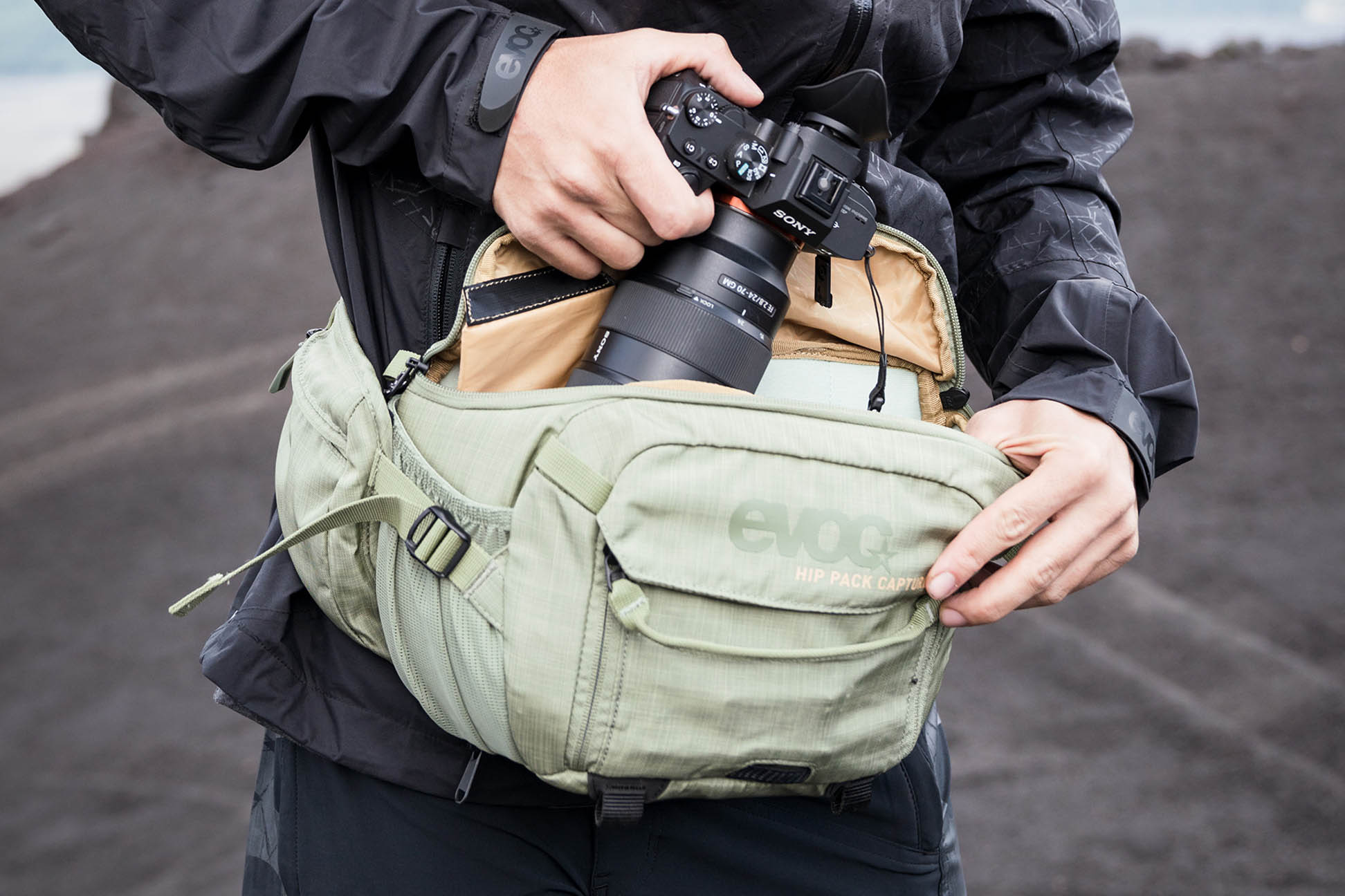 EVOC Photography packs, hip packs, backpacks