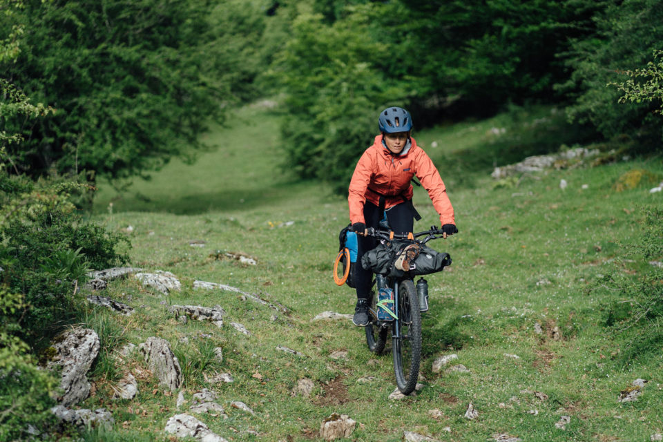 bikepacking family spain basque country