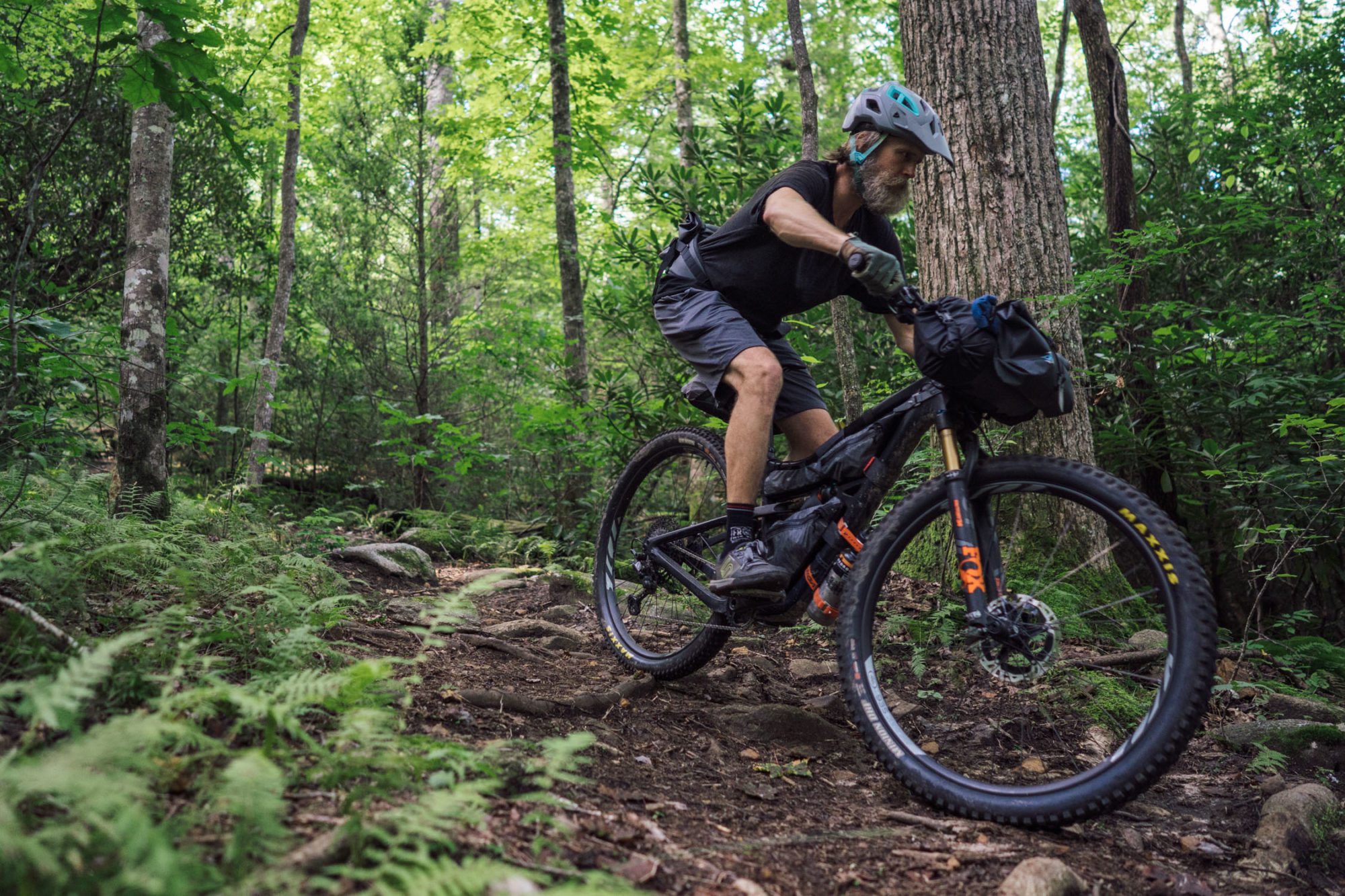 Bikepacking with a FullSuspension Bike (video)