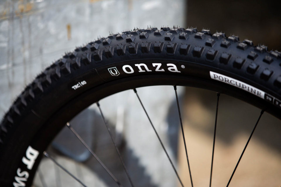 New Onza Porcupine Tire
