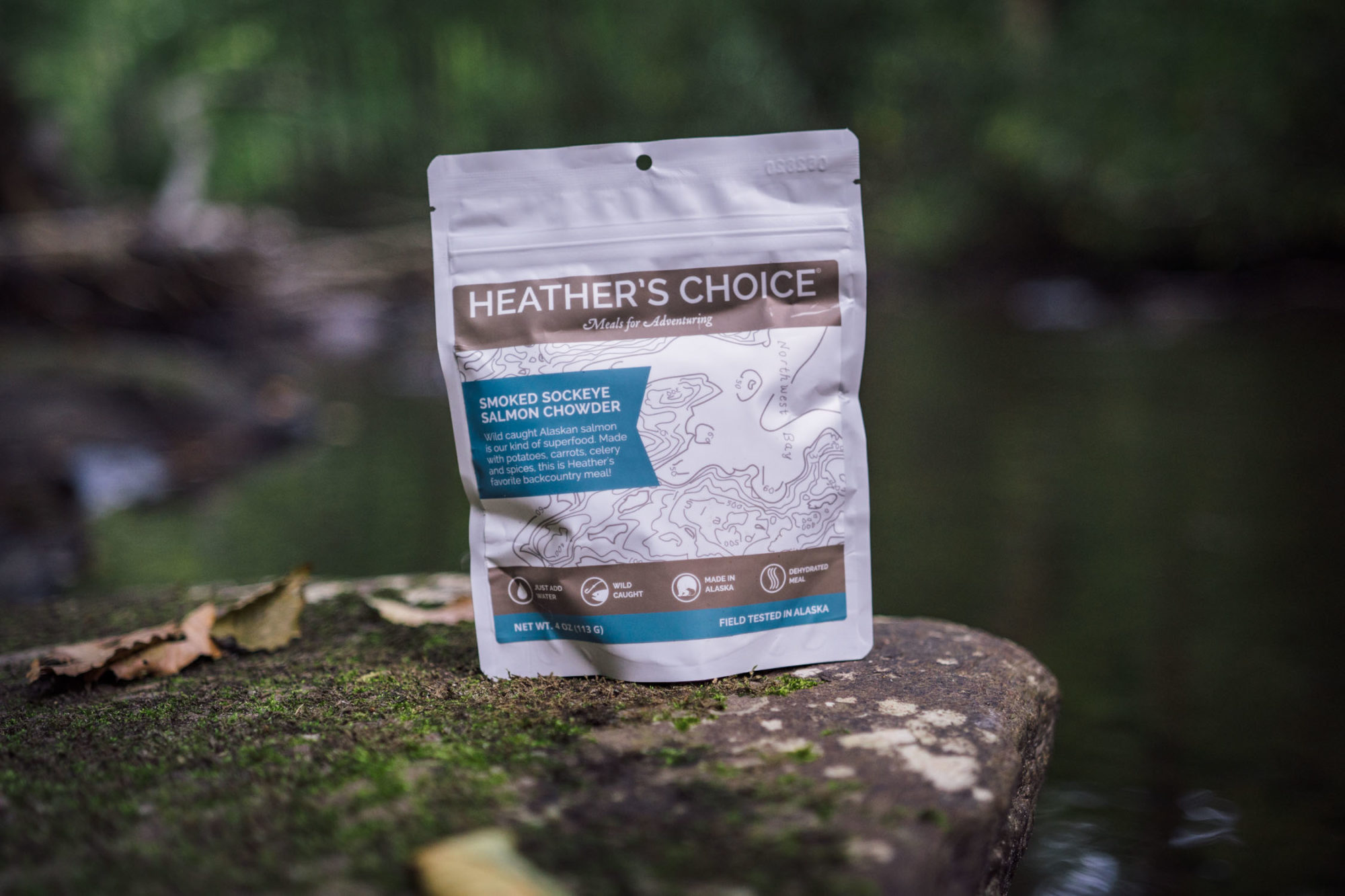 Heather's Choice backpacking meals