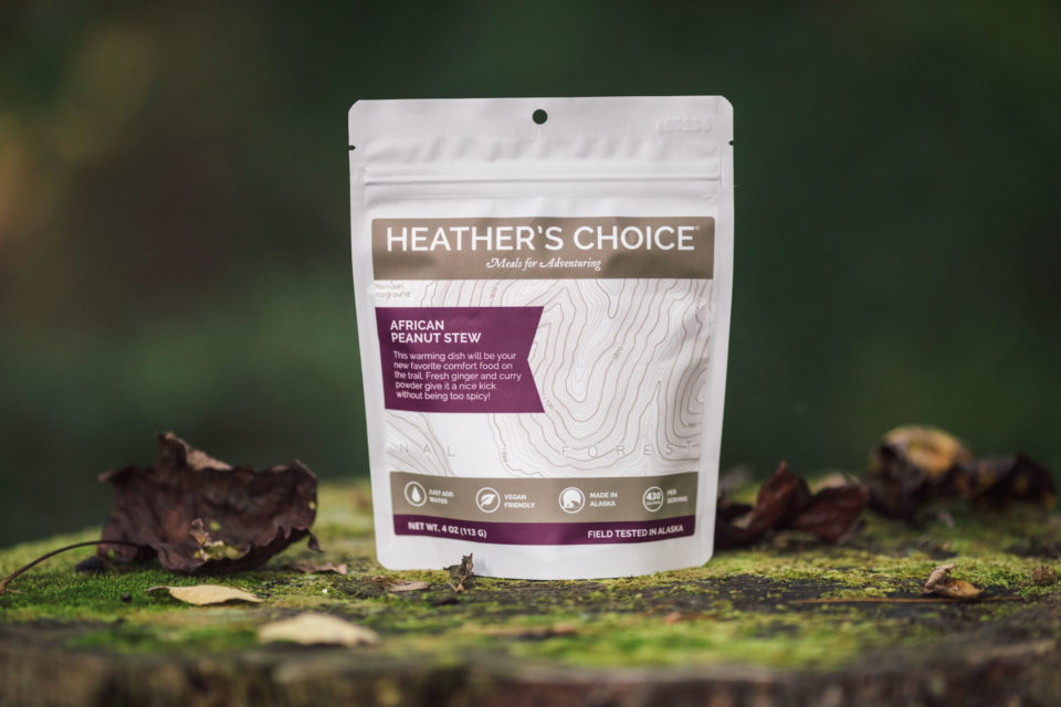 Heather's Choice Meals, backpacking food
