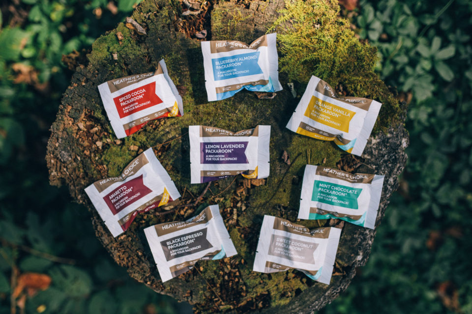 Heather's Choice Packaroons and Dehydrated Meals