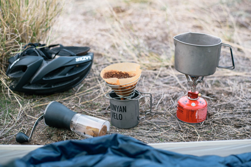 Coffee Outside, Pour Over, Hario V60, Hario Grinder