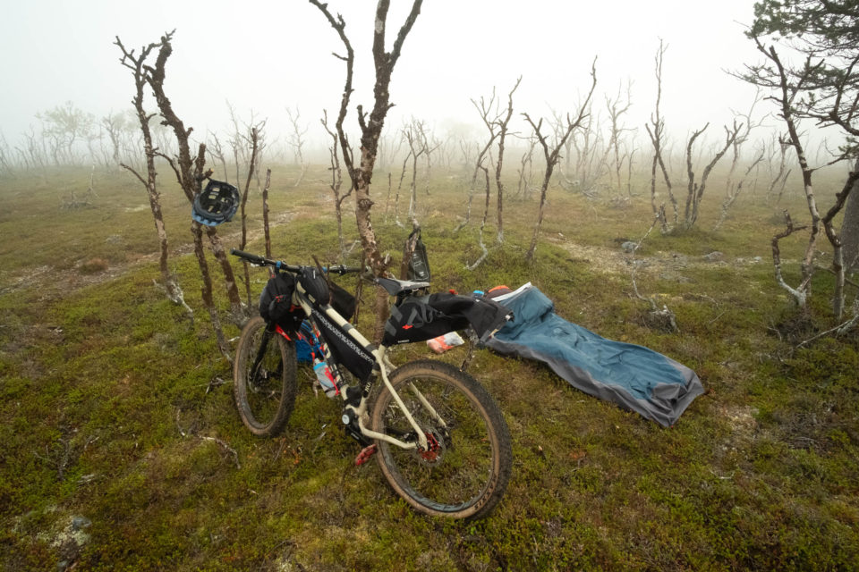 Kaldoaivi, Bikepacking Finland