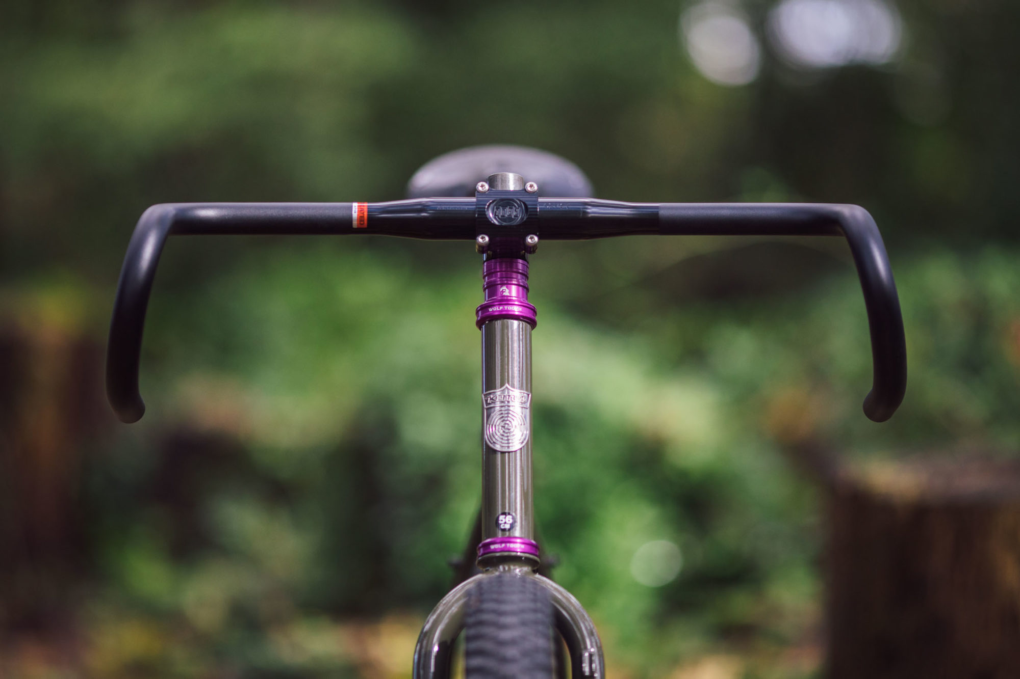 Fouriers W480-500 Road Bike Drop Bar Handle Cyclocross Bicycle NANKO-W 25° flare