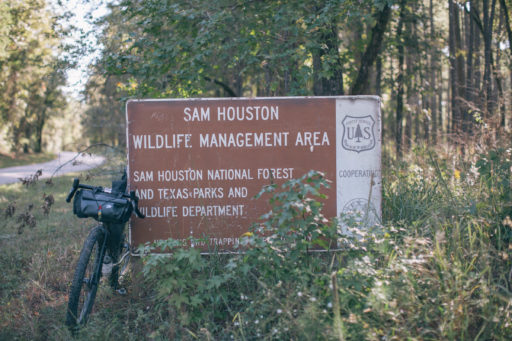 Sam Houston Restaurant Tour, Bikepacking Texas