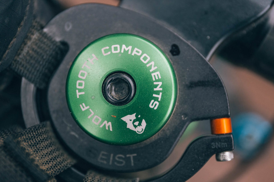 Wolftooth Components Top Cap Green