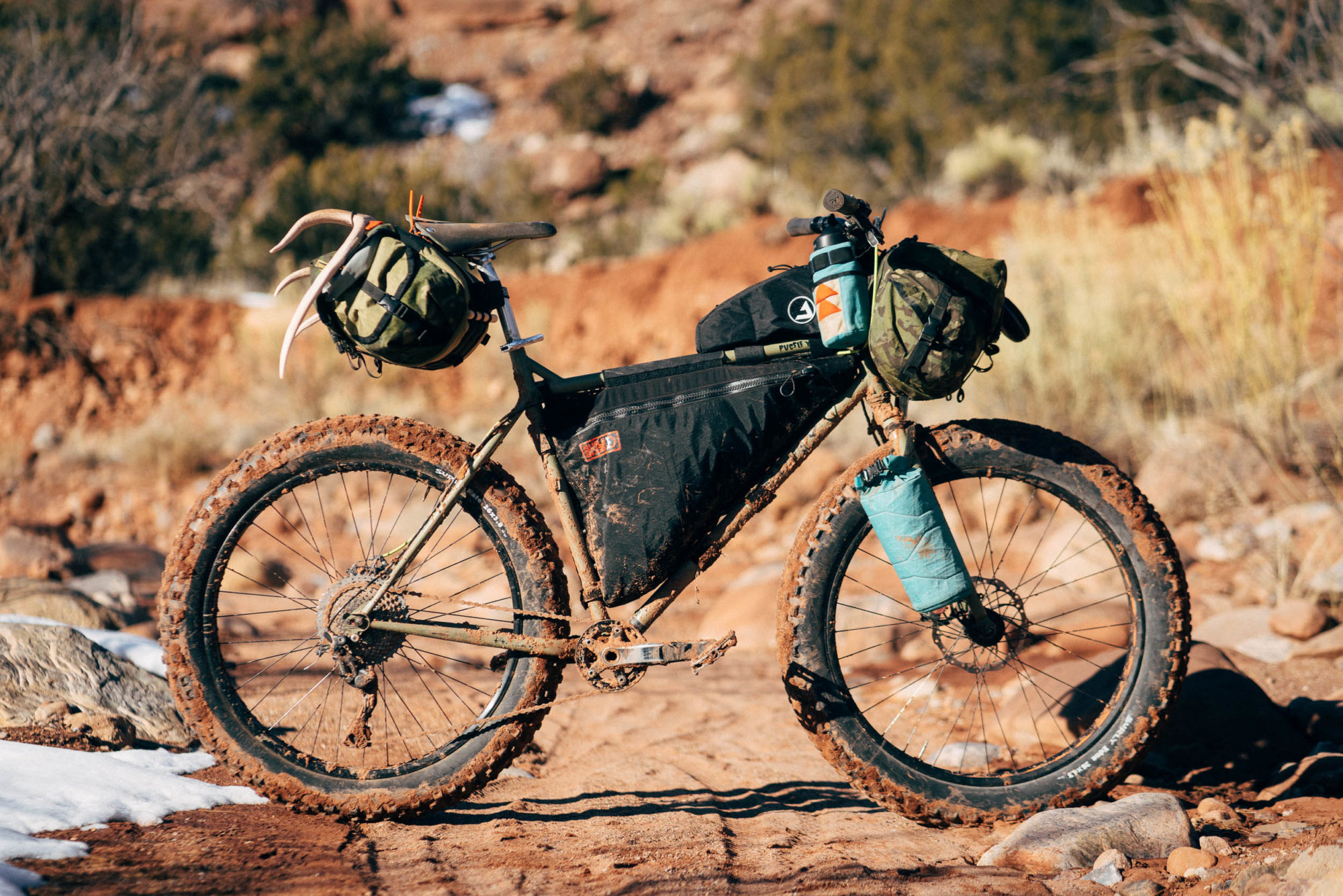 Surly store troll bikepacking