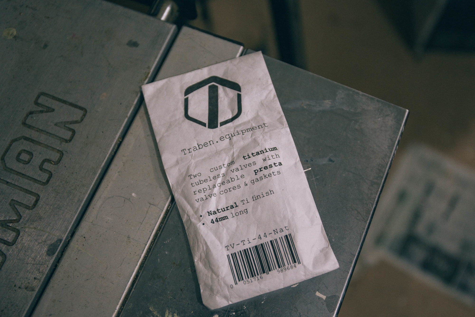 Terske Titanium Tubeless Valve Stems by Lindarets