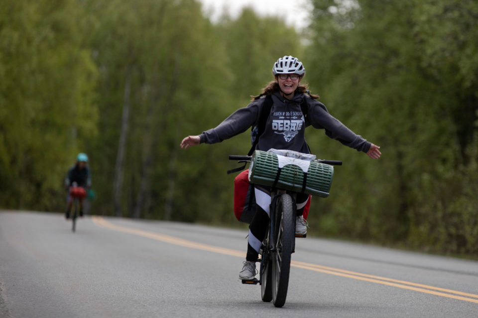 Anchorage GRIT, girl's cycling program, bikepacking