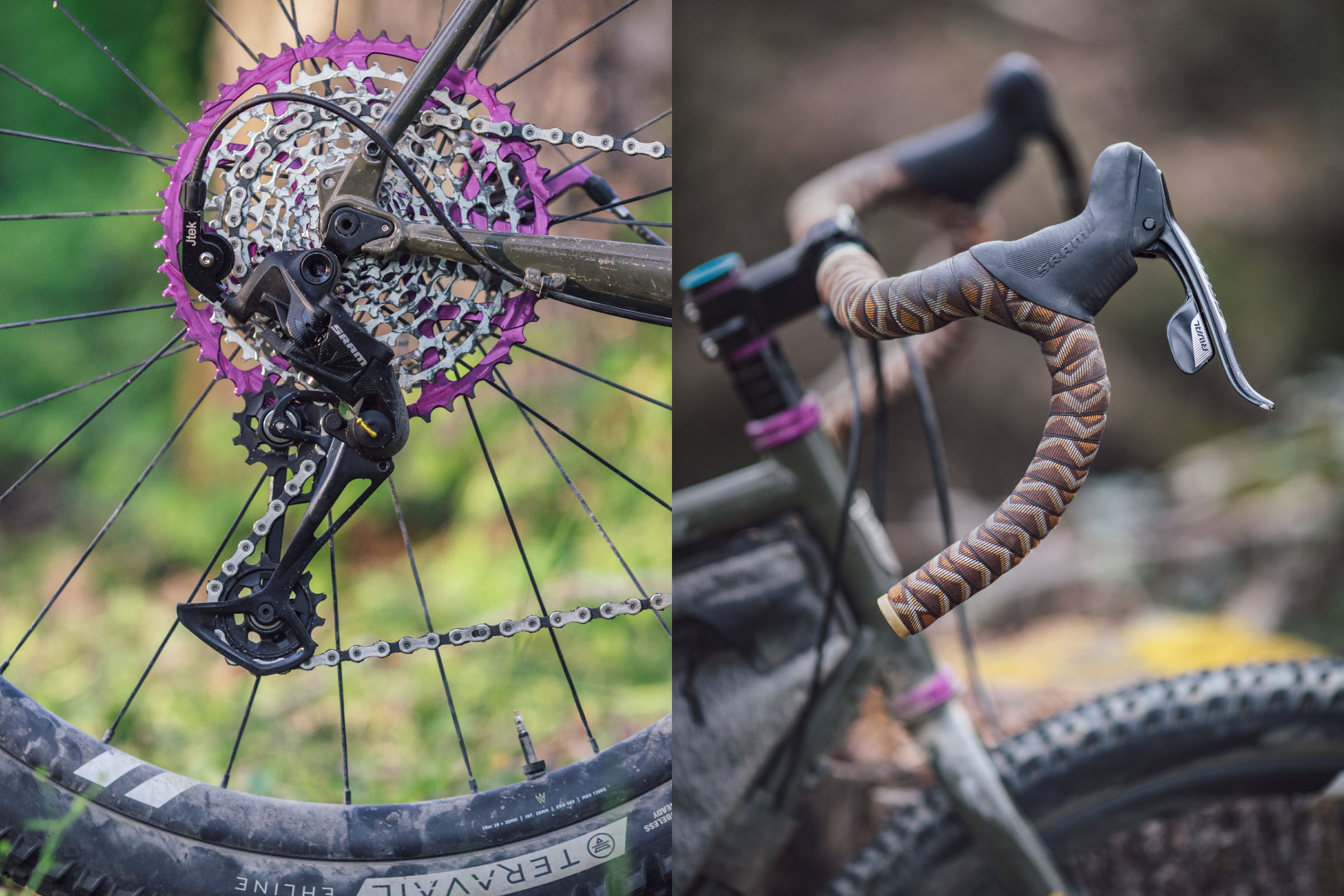 Road Shifters and MTB Derailleur and Cassette, Mullet drivetrains