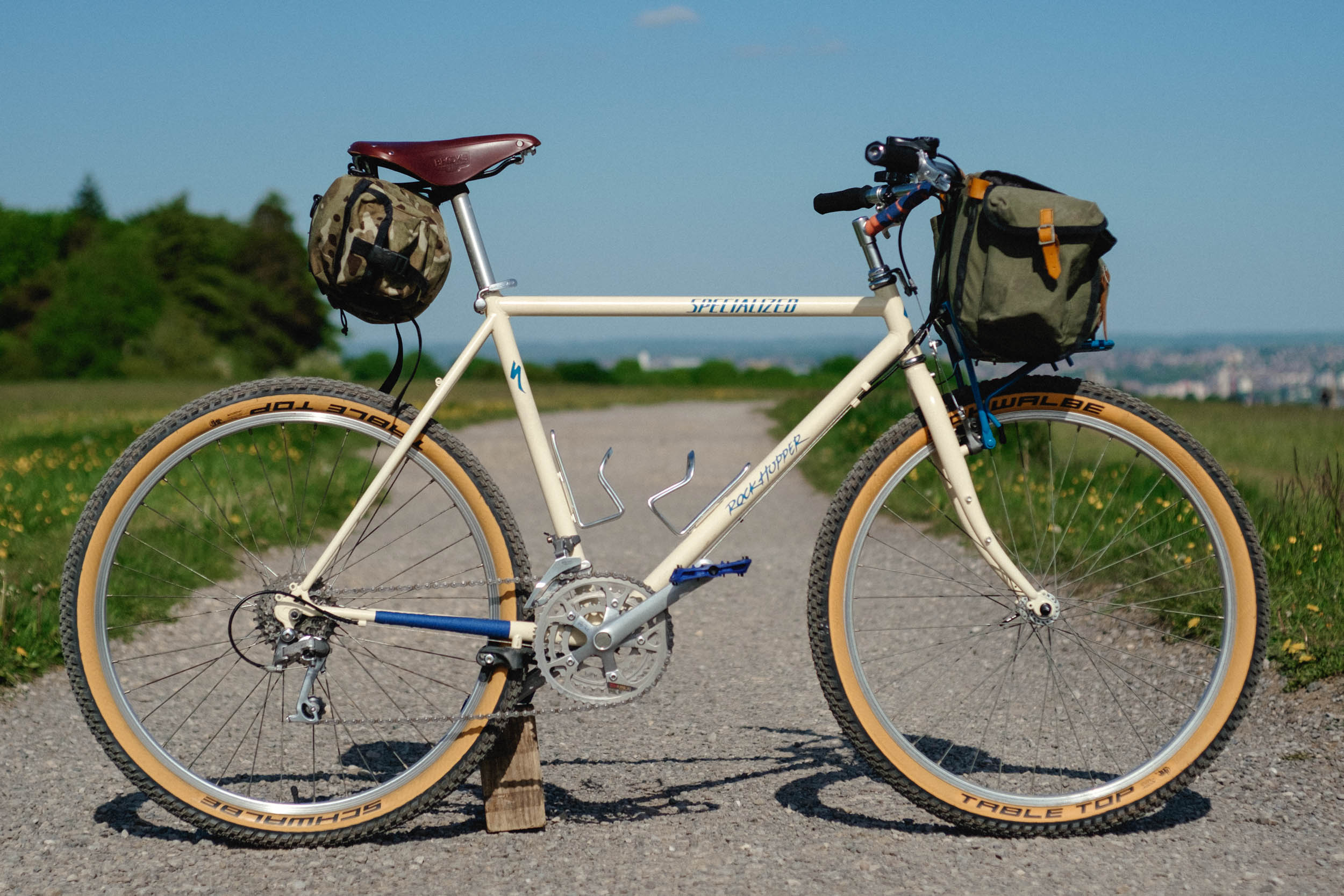 Reader S Rig Will S 1988 Specialized Rockhopper Bikepacking Com