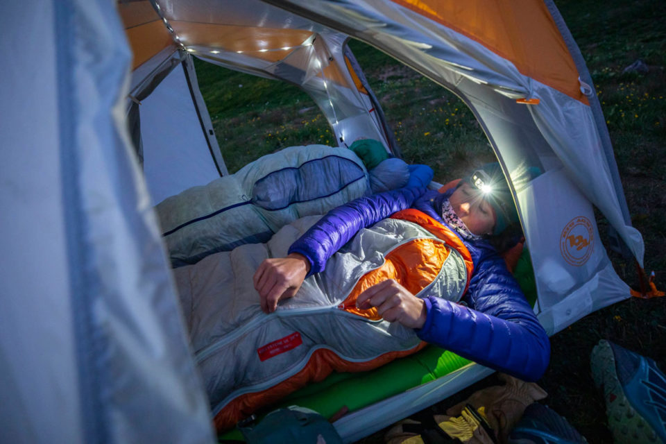 Big Agnes Torchlight Expandable Mummy Bags Offer Adjustable Width