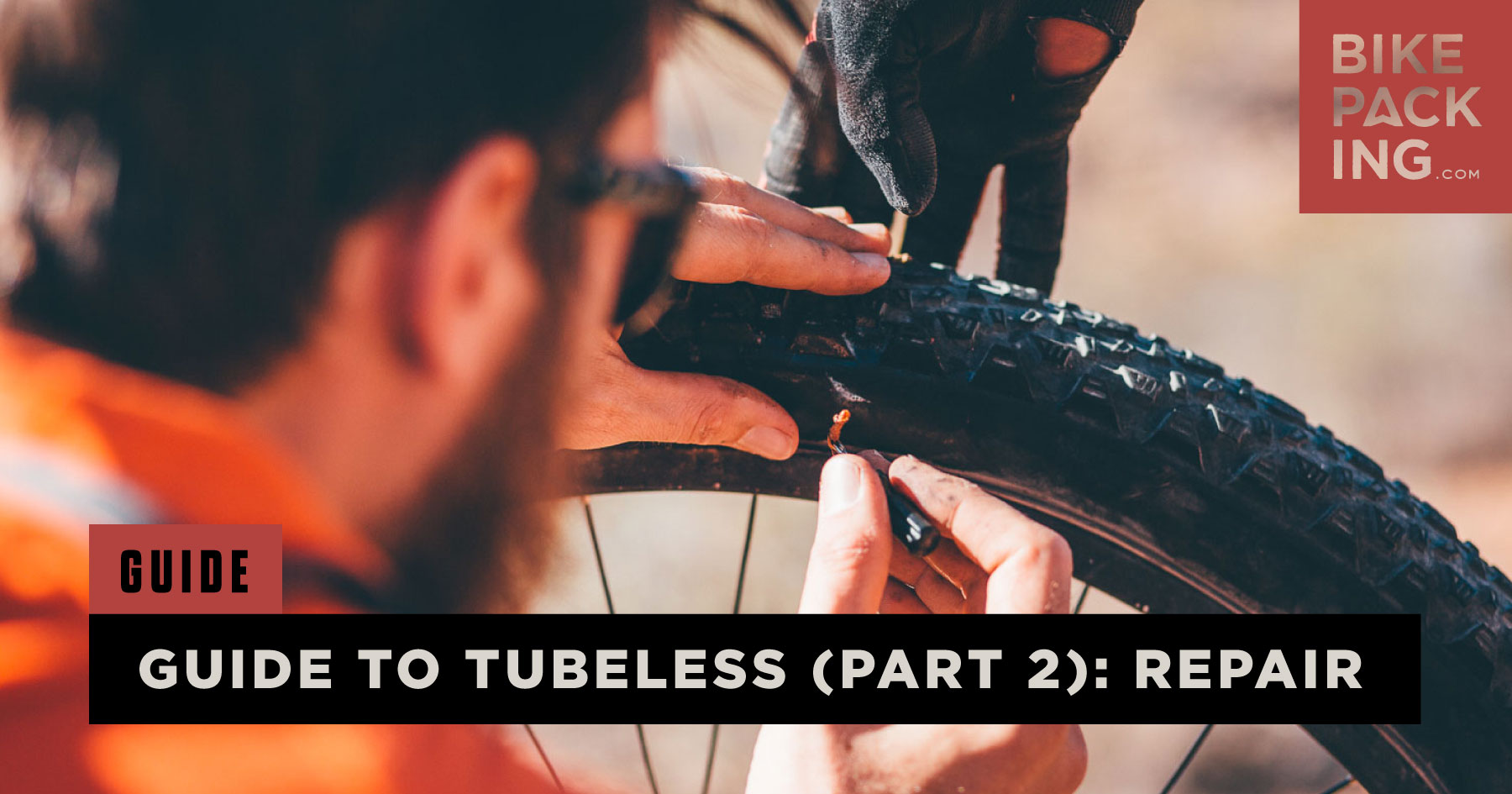 fixing tubeless flat