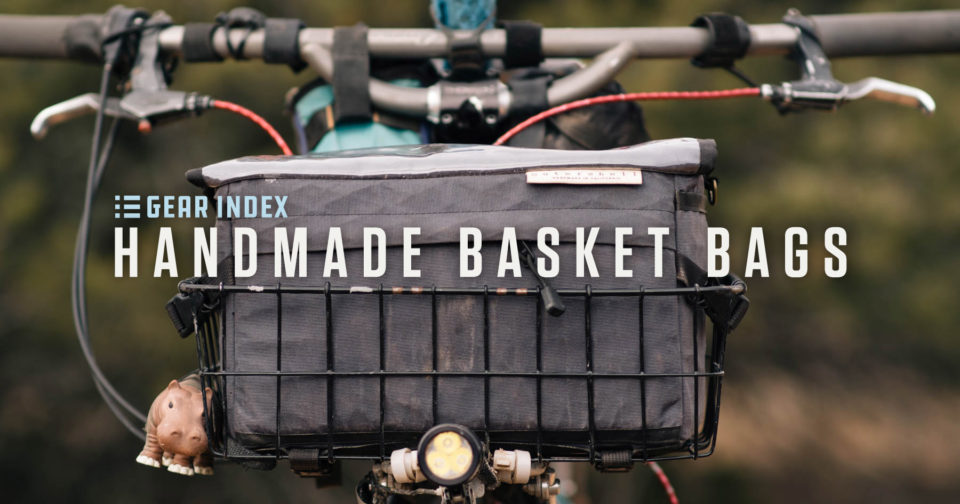 Handmade Basket Bags for Bikepacking