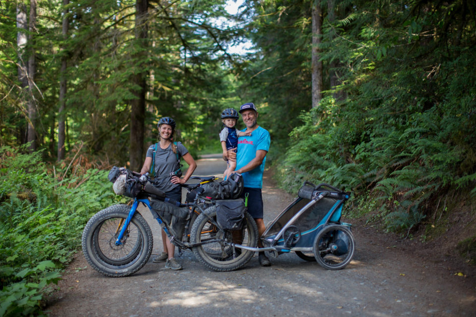 Sarah, RJ, and Oliver: Family Bikepacking Rigs