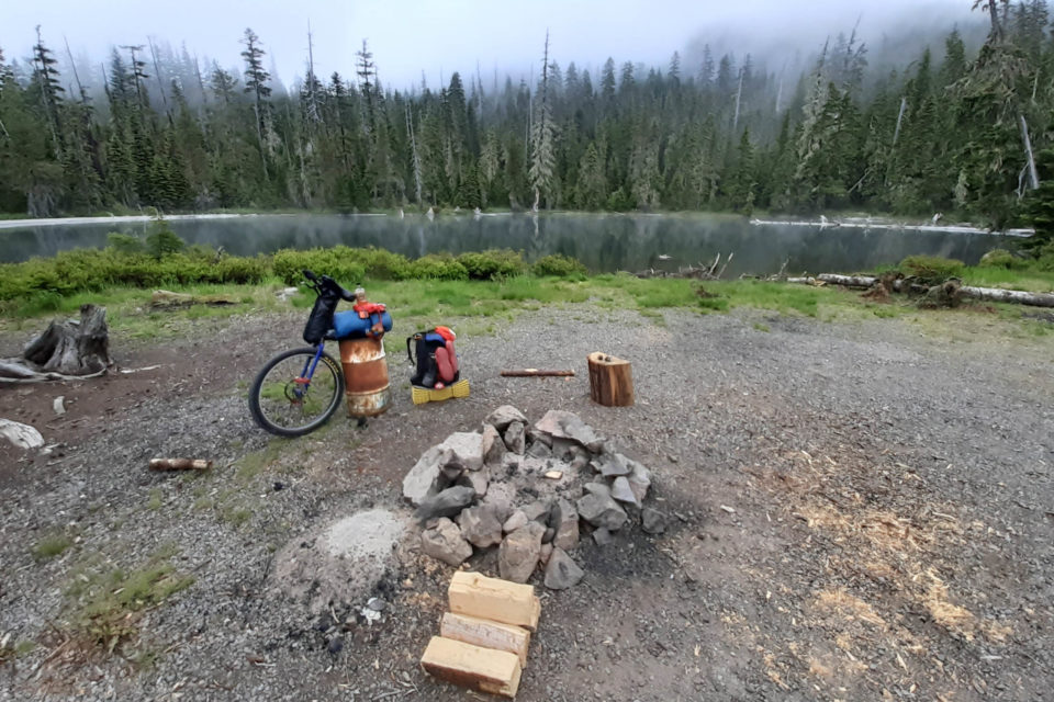 Unicycling Oregon Timber Trail
