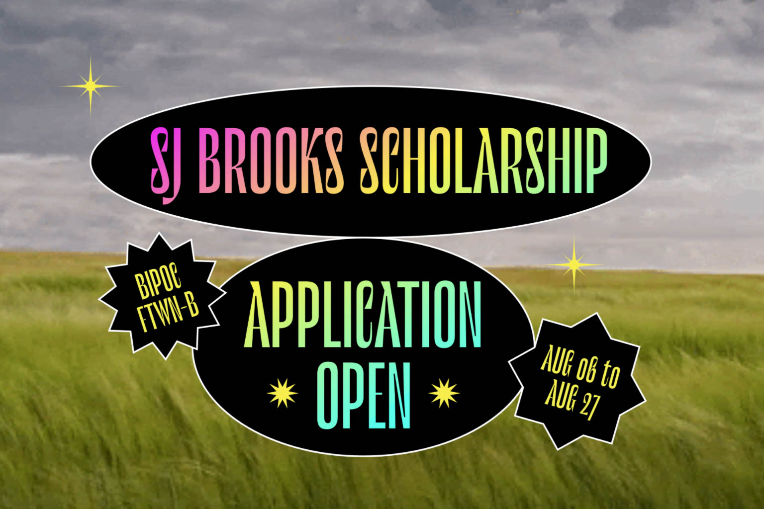 2020 SJ Brooks Scholarship